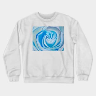 Blue Rose Crewneck Sweatshirt